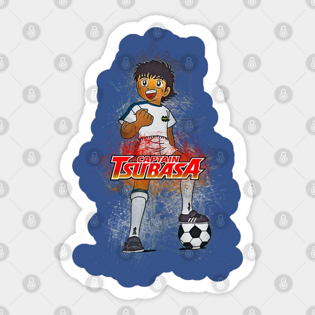 Captain Tsubasa Popart Sticker by masnono